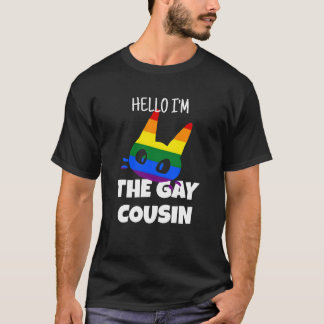 Camiseta Hola, soy el primo gay.
