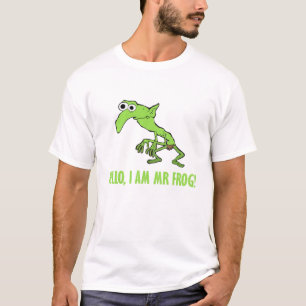 Camiseta Hola soy el Sr. Frog Psychicpebbles Sonrientes Ami