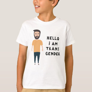 Camiseta Hola Soy Transgénero