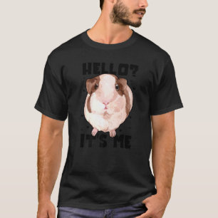 Camiseta Hola soy yo, Mascota Cavy An, propietario de un ce