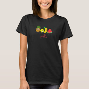 Camiseta Hola Summer Good Mood Para Los Jóvenes Hombres