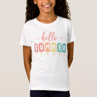 Camiseta "Hola Summer" Pastel Vacation Gift