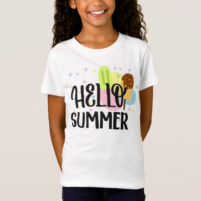 Camiseta Hola Summer T-Shirt (Anverso)