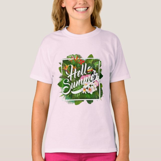 Camiseta Hola Summer T-Shirt (Anverso)