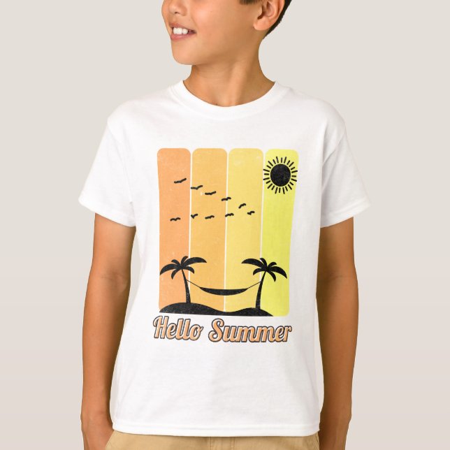 Camiseta Hola Summer T-Shirt (Anverso)