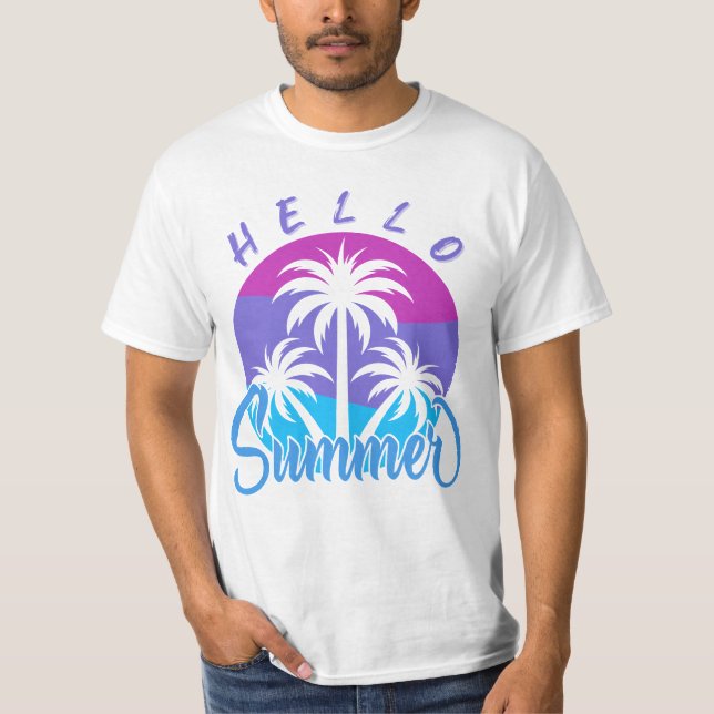 Camiseta Hola Summer T-Shirt (Anverso)