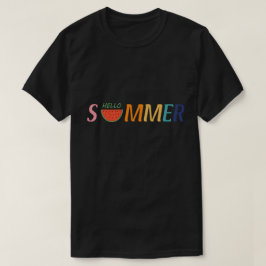 Camiseta Hola Summer Vacation Watermelon Gift