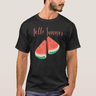 Camiseta Hola Summer Watermelons Melon Watermelon