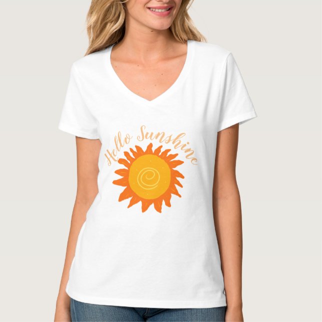 Camiseta Hola Sunshine (Anverso)