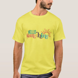 Camiseta Hola Sunshine Summer Beach Lake