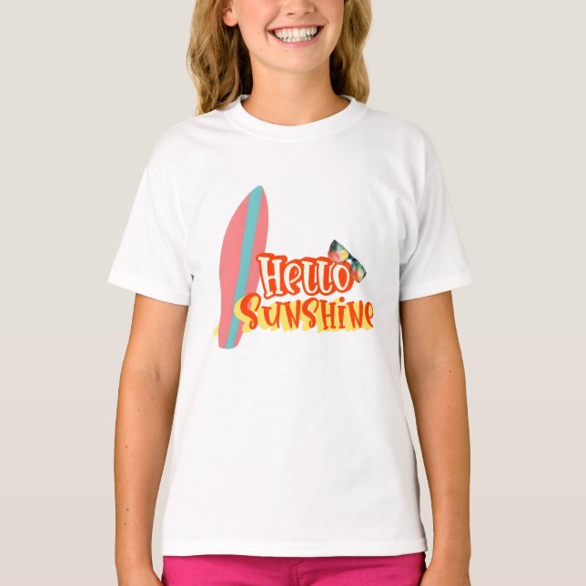 Camiseta Hola Sunshine Summer Vibes Tee (Anverso)