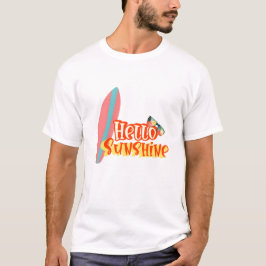 Camiseta Hola Sunshine verano vibes tee