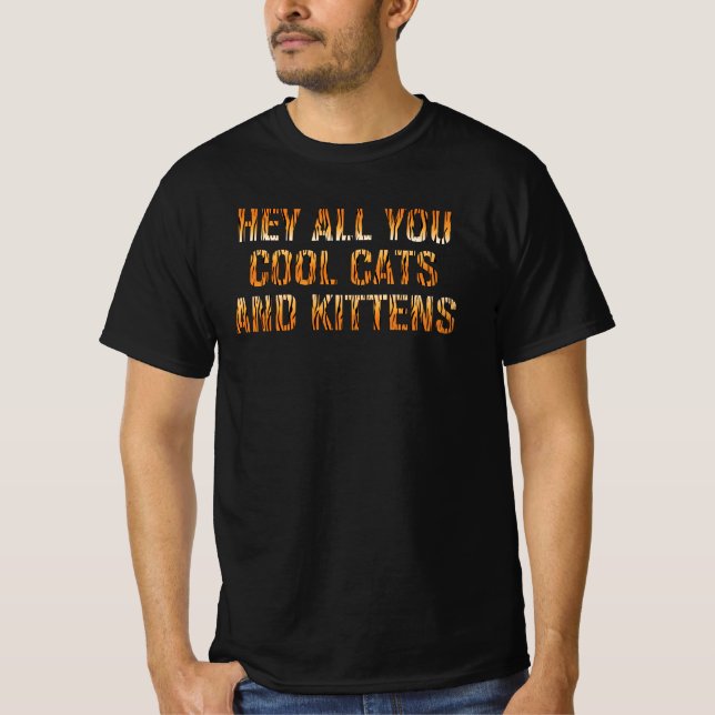Camiseta Hola, todos tus gatos y gatitos de Guay | Imprimir (Anverso)