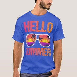 Camiseta Hola vacaciones de verano