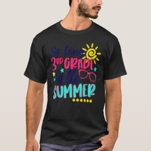 Camiseta Hola, vacaciones de verano de 3º grado