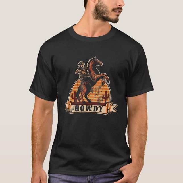 Camiseta Hola Vaquero (Anverso)