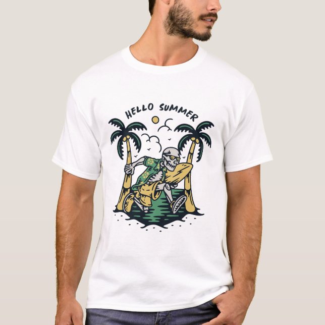 Camiseta Hola Verano (Anverso)