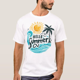 Camiseta Hola verano