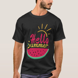 Camiseta hola verano