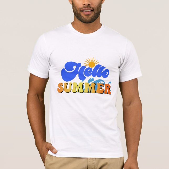 Camiseta Hola Verano (Anverso)