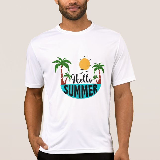 Camiseta Hola Verano (Anverso)