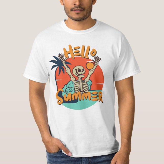 Camiseta Hola verano (Anverso)