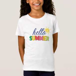 camiseta "hola verano"