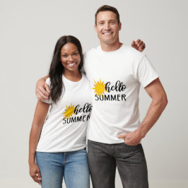 Camiseta hola verano