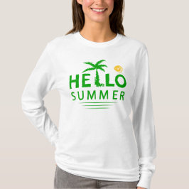 Camiseta Hola Verano