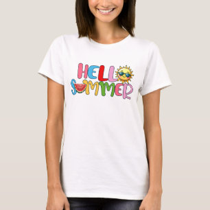 Camiseta Hola verano