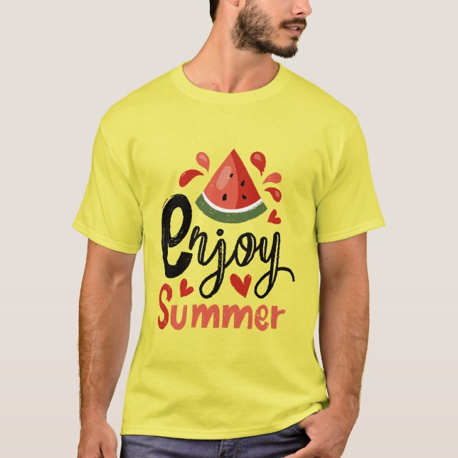 Camiseta Hola verano (Anverso)