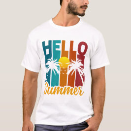 Camiseta Hola verano