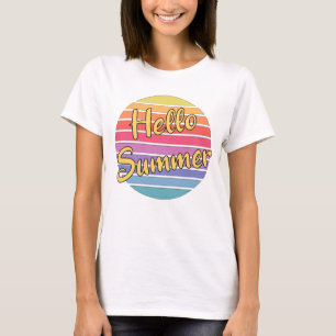 Camiseta Hola Verano