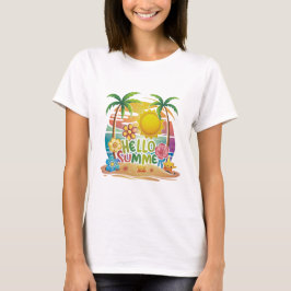 Camiseta Hola Verano