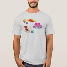 Camiseta Hola verano