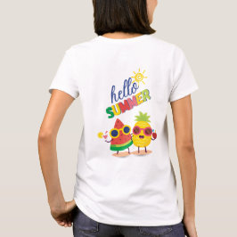 camiseta "Hola verano"