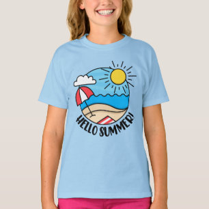 Camiseta Hola, verano 2