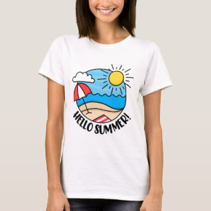 Camiseta Hola, verano 2
