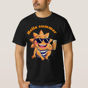 Camiseta Hola verano body de bebé