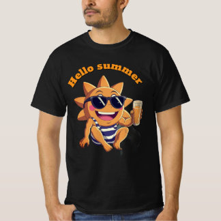Camiseta Hola verano body de bebé