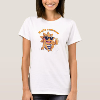 Camiseta Hola verano body de bebé