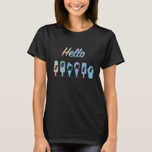 Camiseta Hola verano calor colorido helado crema de hielo C