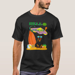 CAMISETA HOLA VERANO CUTE DACHSHUND GIFTS FUNNY WIENER PERR
