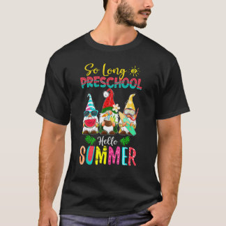 Camiseta Hola, verano de graduación, el día pasado