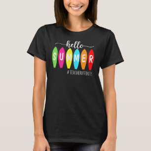 Camiseta Hola Verano Maestro Fuera Surfboard