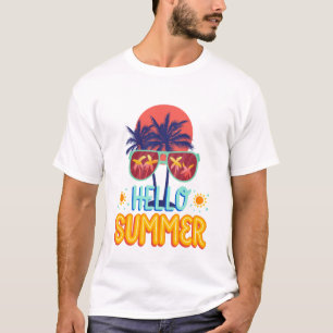 Camiseta Hola Vibes de verano