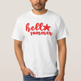 Camiseta Hola Vibes de verano - Gráficos estacionales diver