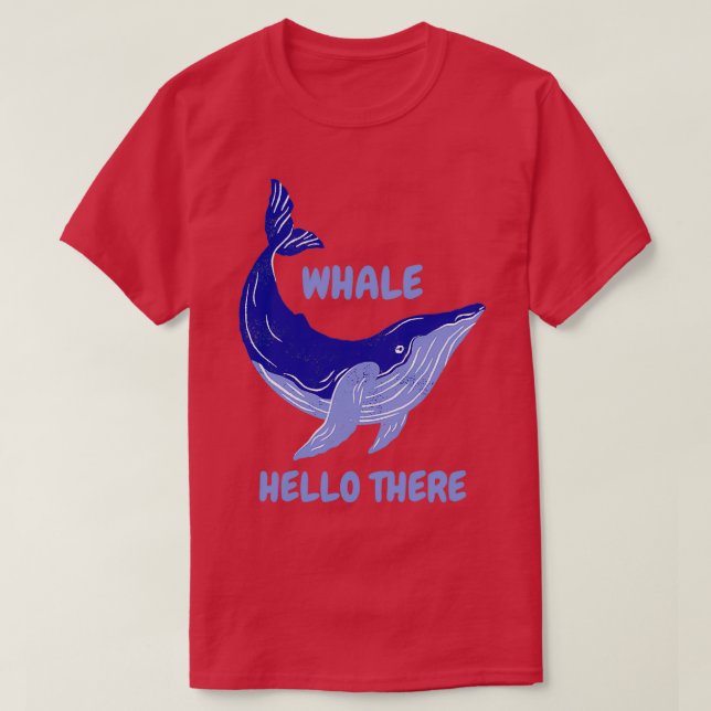 Camiseta Hola WHALE allá 49 (Diseño del anverso)
