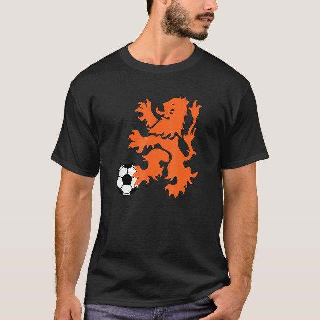 Camiseta Holanda Rampant Soccer Ball (Anverso)