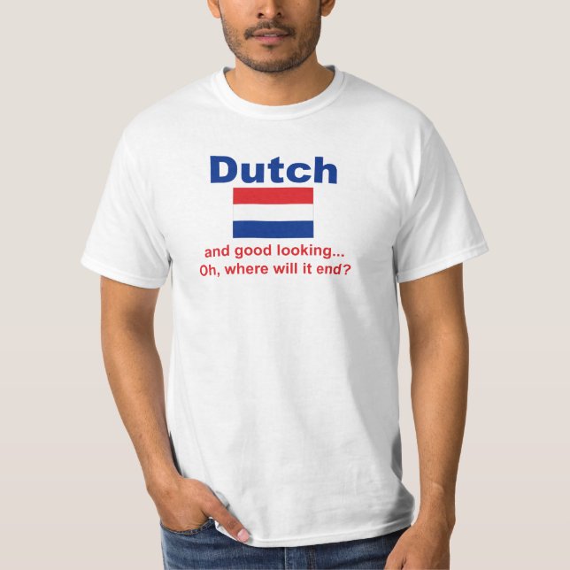 Camiseta Holandés apuesto (Anverso)